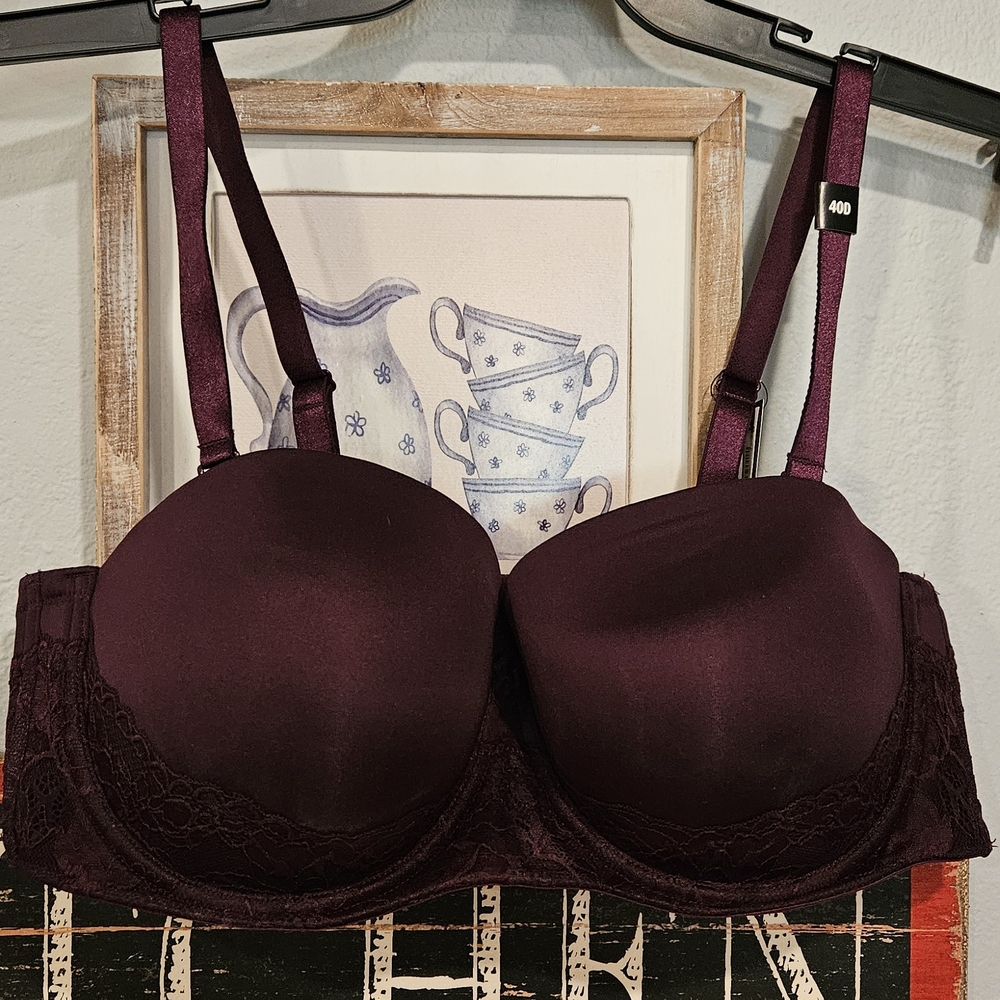 Torrid Deep Purple Lace Bra
